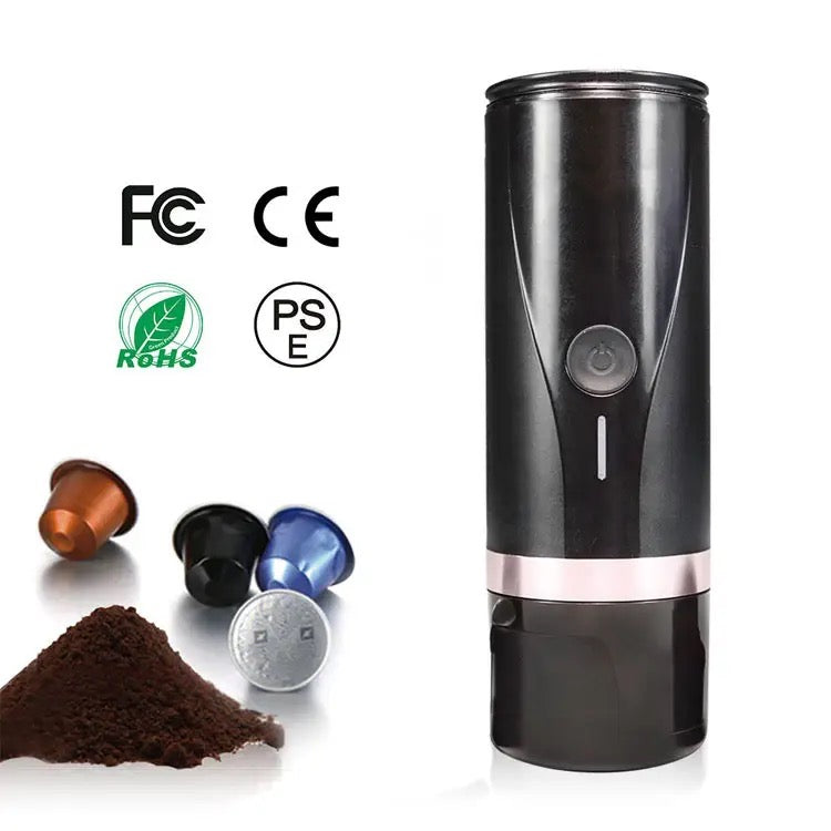 Bärbar kaffekvarn - Lyxkaffe med kapslar