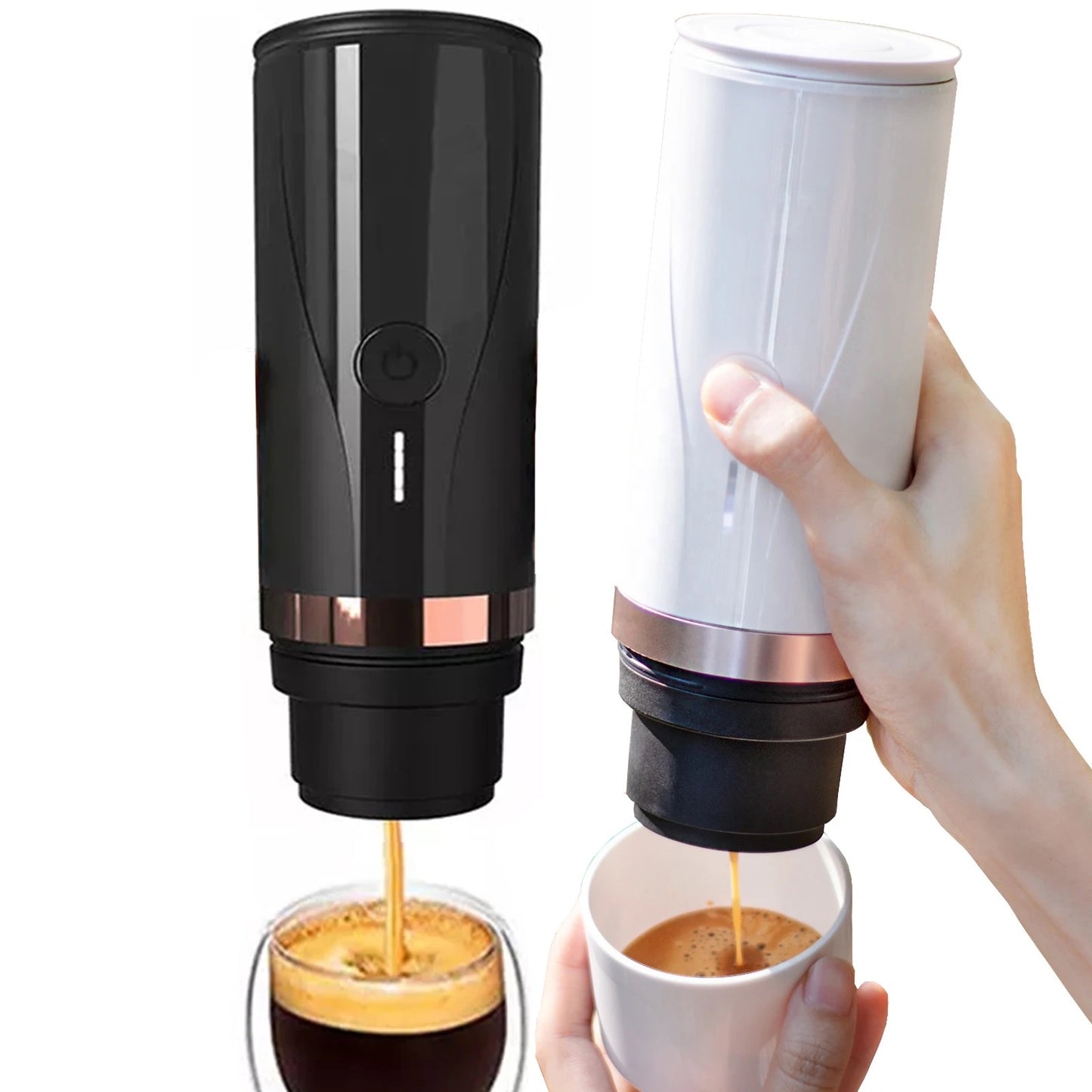 Bärbar kaffekvarn - Lyxkaffe med kapslar