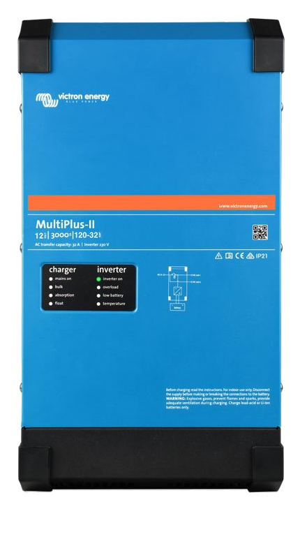 Victron MultiPlus-II 12/3000/120-32 Växelriktare / Inverter + Charger