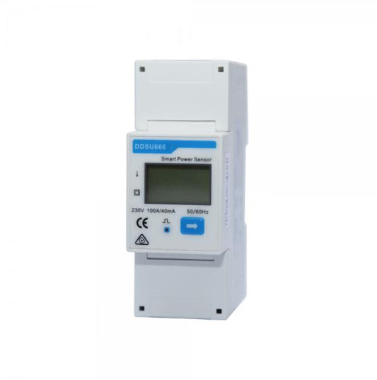 SAJ - 1-phase smart meter - 100A, AC-Installationsmaterial