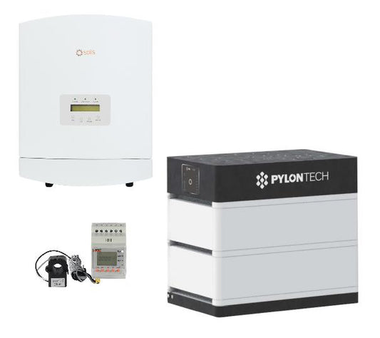 Solis & Pylontech Retrofit ESS 3.0kW, 7.10 kWh, Energilagringssystem