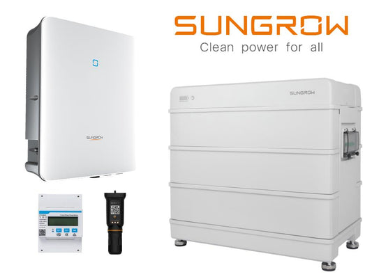 Sungrow - Three phase Hybrid ESS 5.0kW, 9.6kWh storage, Energilagringssystem