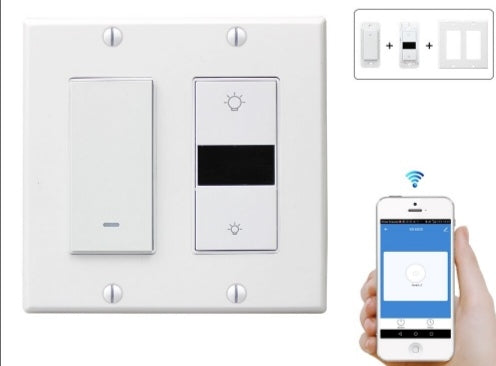 Smart wifi Väg lamp Switch Dimmer